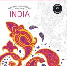 india: mini libro antiestres para colorear-9788490565902