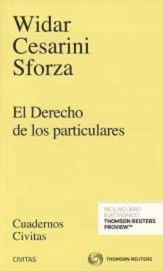 civitas: el derecho de los particulares-widar cesarini sforza-9788491356202