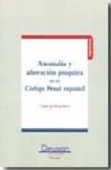anomalia y alteracion psiquica en el codigo penal español-9788492656202