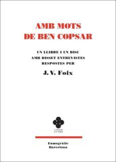 amb mots de ben copsar (llibre + disc compacte)-j.v. foix-9788494328602