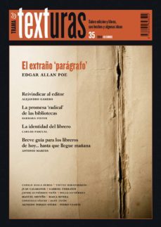texturas 35: la identidad del librero-9788494846502