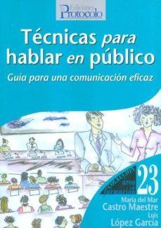 tecnicas para hablar en publico. guia para una comunicacion  efic az-9788495789402