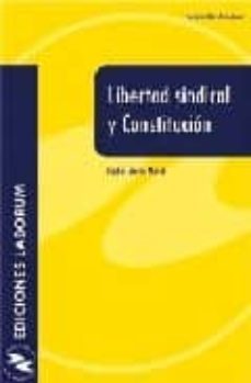 libertad sindical y constitucion-9788495863102