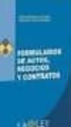 formularios de actos, negocios y contratos (2ª ed.)-9788497254502