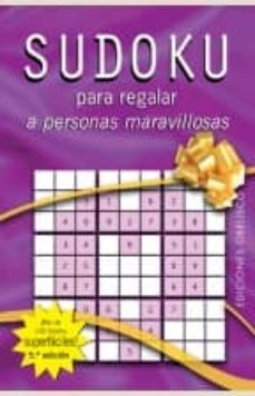 sudoku para regalar a personas maravillosas-9788497772402