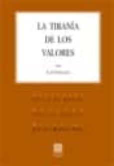 la tirania de los valores-carl schmitt-9788498367102