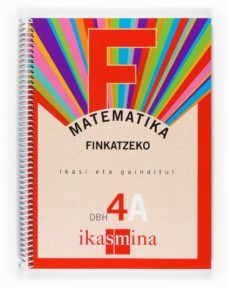 matematika (a aukera) indartzeko dbh4 koadernoa ed 2008-9788498550702