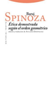 etica demostrada segun el orden geometrico (3ª ed.)-9788498790702