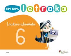 lectoescritura 6 koadernoak  irakur-idazketa euskera ed12-9788498941302