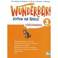 wunderbar! 3 lehrerhandbuch + 2 audio cds primary-9788853627902