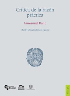 critica de la razon practica (ed. bilingue aleman-español)-9789681673802