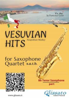 saxophone quartet "vesuvian hits" medley - bb tenor part (ebook)-9791220892902