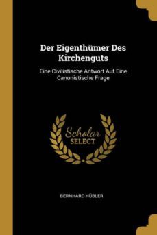 der eigenthmer des kirchenguts-9780270729412