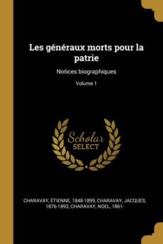 les gnraux morts pour la patrie-9780274563012