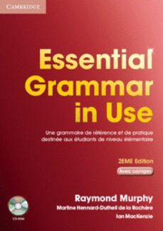 essential grammar in use french edition with answers and cd-rom-9780521714112
