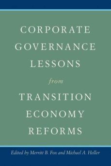 corporate governance lessons from transition economy reforms-9780691138312