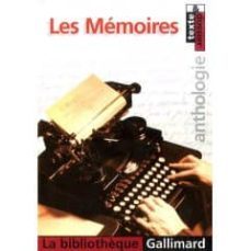 les memoires : anthologie-9782070344512