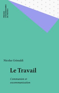 le travail (ebook)-nicolas grimaldi-9782130681212