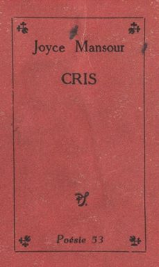 cris (ebook)-joyce mansour-9782232137112