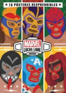 marvel lucha libre. libro poster-9786070775512