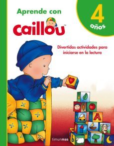 aprende con caillou + 4 años-9788408171812