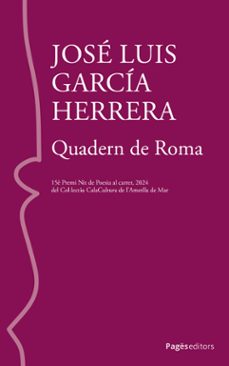 quadern de roma-jose luis garcia herrera-9788413036212