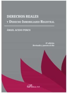 derechos reales y derecho inmobiliario registral (4ª ed. 2019)-9788413243412