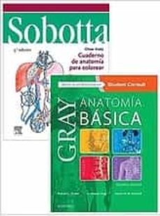 lote drake bas - sobotta cuaderno (drake, r.l., gray. anatomia basica 2 ed. + kretz, o., sobotta. cuaderno de anatomia para     colorear 5 ed.)-9788413824512
