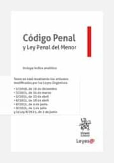 codigo penal y ley penal del menor (espiral). incluye indice analitico-paz m. de la cuesta aguado-9788413973012