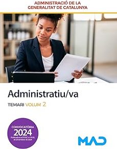 administratiu/va. temari volum 2-9788414280812