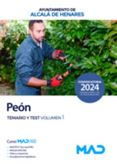 peon. temario volumen 1 y test-9788414289112