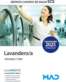 lavandero/a del servicio canario de salud temario y test-9788414298312