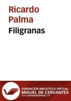 filigranas (ebook)-ricardo palma-9788415219712