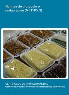 normas de protocolo en restauracion (mf1105_3)-9788416360512