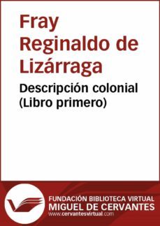 descripcion colonial (libro primero) (ebook)-9788416369812