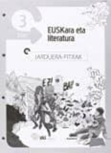 dbh 3 eki euskara eta literatura  jarduera fitxak-9788416438112