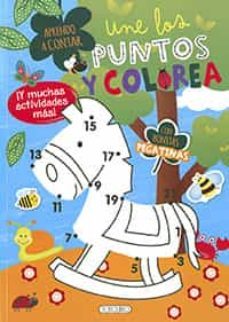 une los puntos y colorea. aprendo a contar (caballito)-9788417695712