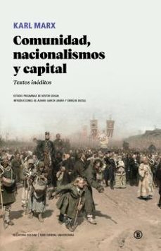 comunidad, nacionalismos y capital-karl marx-9788418684012