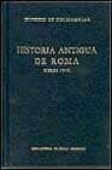 HISTORIA ANTIGUA DE ROMA. LIBROS IV VI DIONISIO DE HALICARNASO Segunda mano Casa del Libro