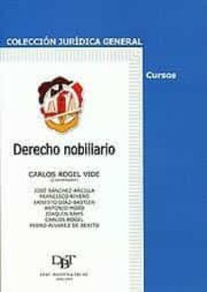 derecho nobiliario-carlos (coord.) rogel vide-9788429014112