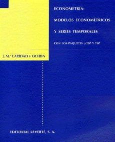 econometria, i-j.m. caridad y ocerin-9788429126112