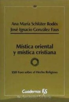mistica oriental y mistica cristiana-9788429312812
