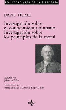 investigacion sobre el conocimiento humano: investigacion sobre l os principios de la moral-9788430945412