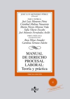 manual de derecho procesal laboral (3ª ed.): teoria y practica-9788430955312