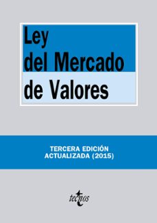 ley del mercado de valores (3ª ed.)-9788430965212