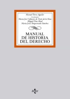 manual de historia del derecho-manuel torres aguilar-9788430966912
