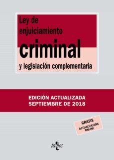 ley de enjuiciamiento criminal y legislacion complementaria (35ª ed.)-9788430975112