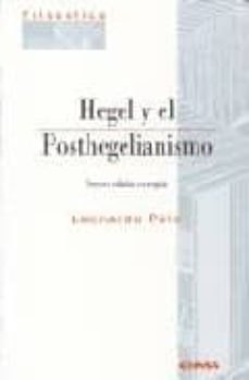 hegel y el posthegelianismo-9788431323912