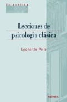 lecciones de psicologia clasica-9788431326012