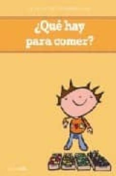 ¿que hay para comer?-9788432917912